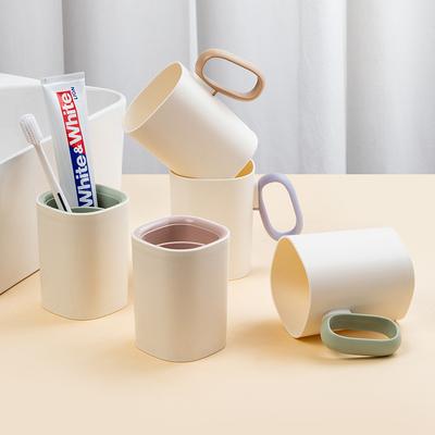 Tazza portatile per la conservazione dello spazzolino da denti per bambini per coppie con manico