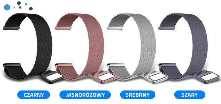 Uniwersalny Pasek Metalowy Do Zegarków 22Mm Smartwatch Magnetyczny Eleganck