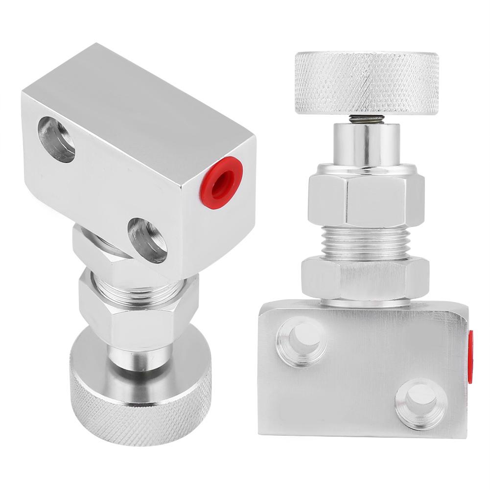 Screw Type Aluminum Brake Proportion Valve Adjustable Prop Brake Bias Adjuster for Racing Car