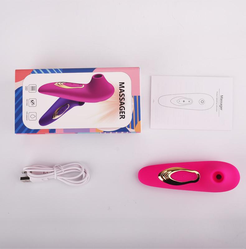 Rose 5-Mode Silent Suction Vibrator for Women - Instant Orgasm & Self-Pleasure