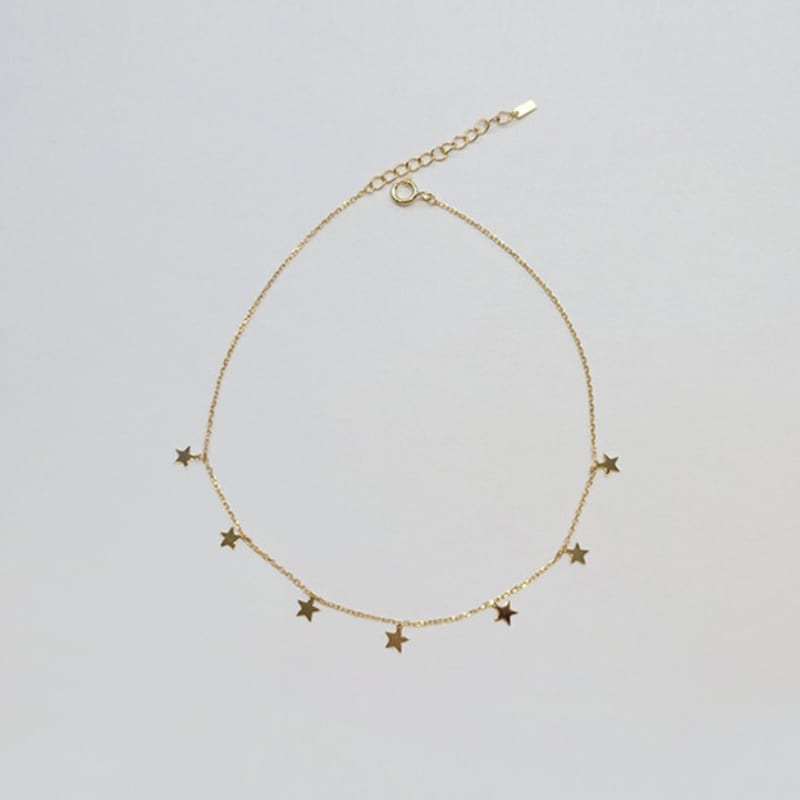 

BSWAN Anklet #5302 gold chain