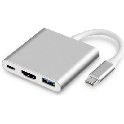 USB-C Multiport Adapter - GENERIC - 4K HDMI - USB 3.0 - USB-C Charging