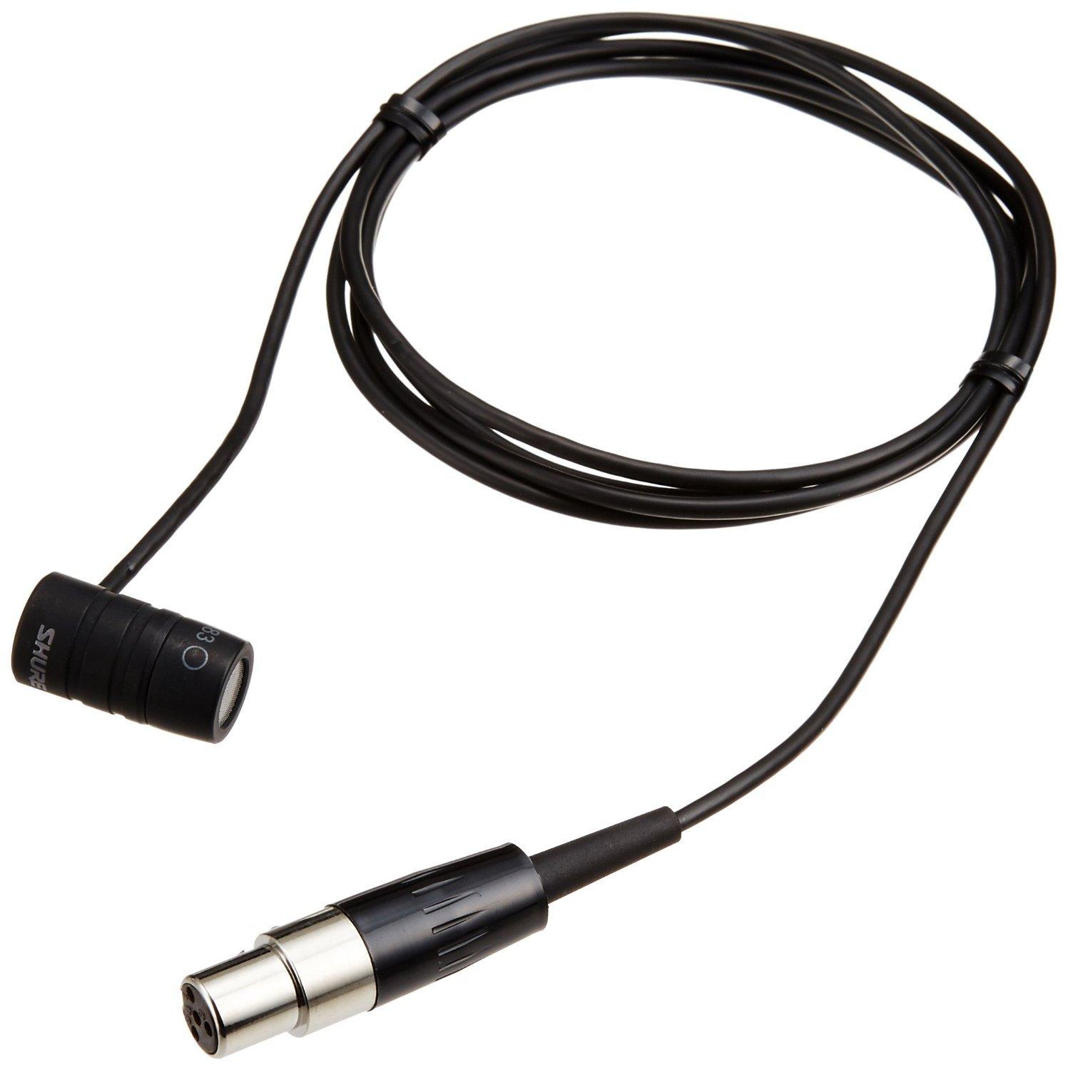 

SHURE Omnidirectional condenser lavalier wireless microphone WL183X []