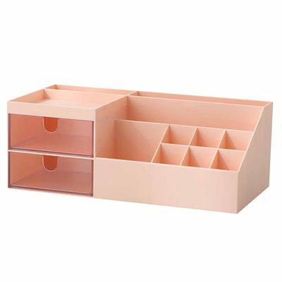 Make-up-Organizer, große Kapazität, multifunktionale Kosmetik-Aufbewahrungsbox mit Schubladen für die Arbeitsplatte