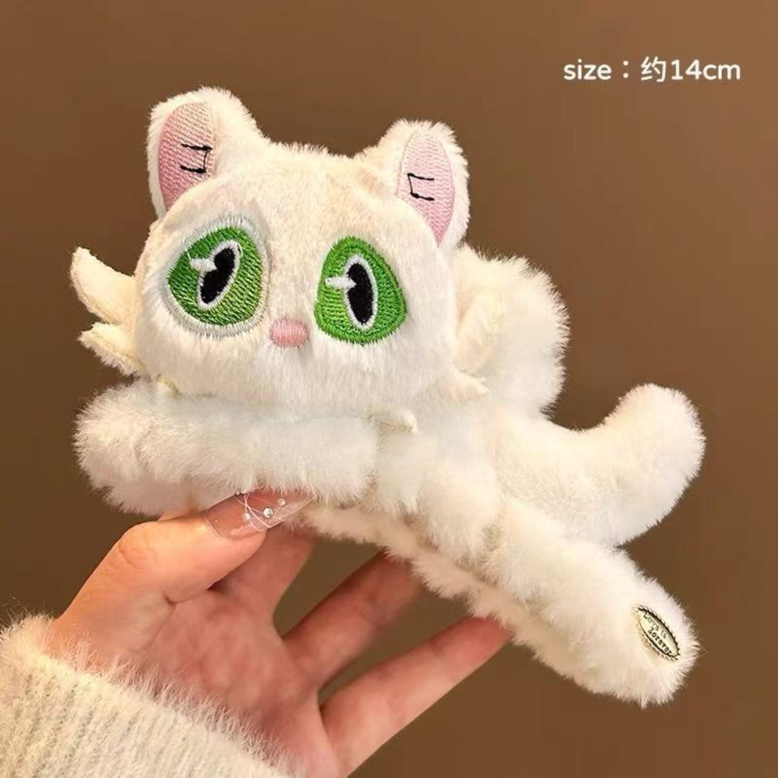 

Cute Contrasting Color Clip, Brown Hairpin