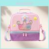 Childrens Cartoon Insulated Lunch Bag Eva Material For School Kids Portable Food Carrier