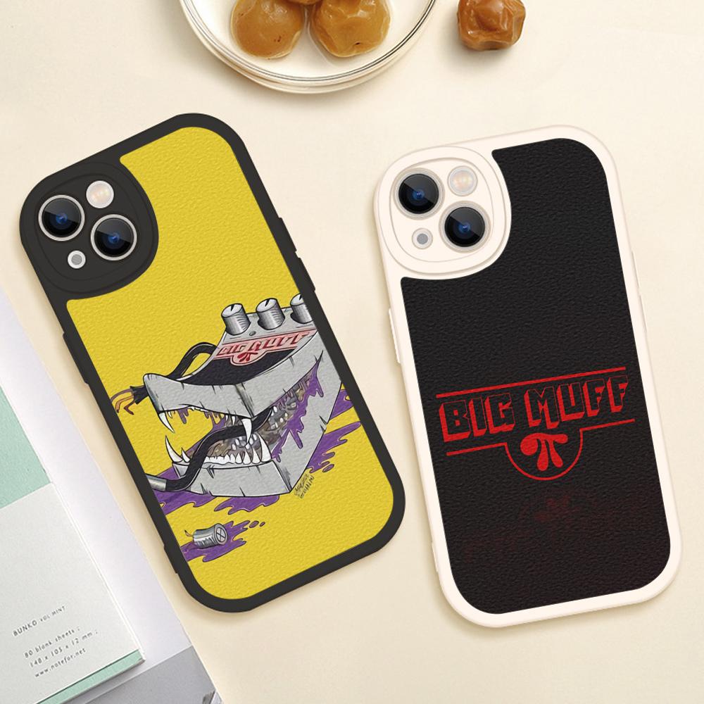 For Iphone Big Muff Phone Case for Iphone 14 13 11 12 Pro MAX 13 12 MiNi 7 8 Plus Iphone 14 XS XR Guitar Pedal Lambskin Covers