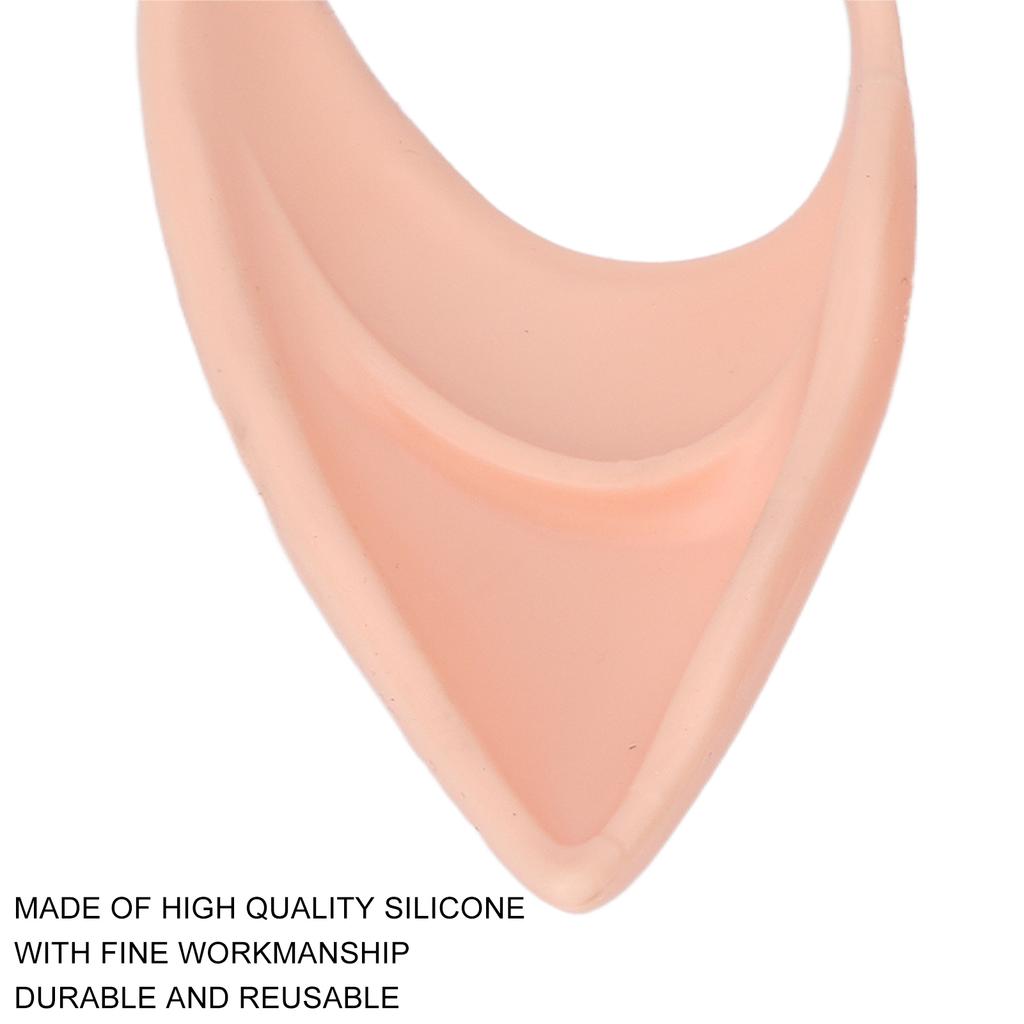 Cosplay Fairy Elf Ears Soft Plastic Cement False Artificial Ears Costume Props for Halloween Christmas Party