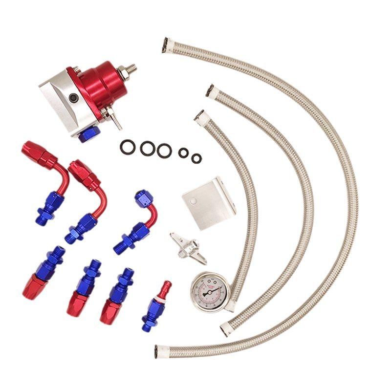 Supercharger Fuel Adder Fuel Pressure Regulator Regulating Valve Motor Powertrain Universal Kit