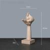 European Resin Abstract Mask Statues Miniature Collectible Figurines for Home Office Study Desktop Decoration Ornaments Gifts