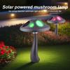 Waterproof Design Solar Powered Mushroom Lights Automatic Big Mushrooms Solar LED Mushrooms Weather Resistant Simulation Design