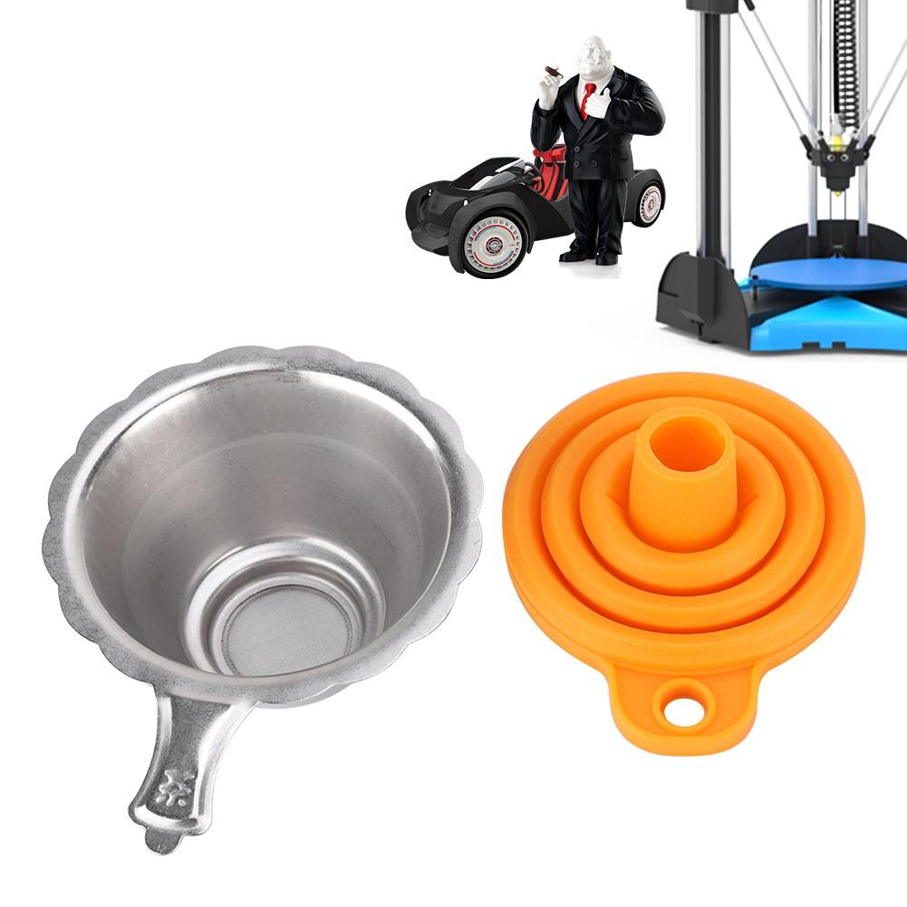 3D Printer Photosensitive Resin Filter Funnel Combination Light Curing Consumable Filter