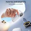 Portable USB High-Speed Turbine Fan - Compact Handheld Semiconductor Cooling Fan for Home Use