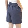MLB New York Yankees Solid Color Loose Fit Straight Leg Casual Shorts Unisex shorts Blue Gray 3ASMB0143-50GRD