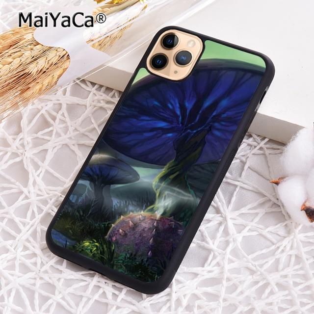 

MaiYaCa Mushroom Forest Phone Case Cover For iPhone 17 Air 16 15 6s plus 11 12 13 14 pro max shell coque iPhone 11pro max