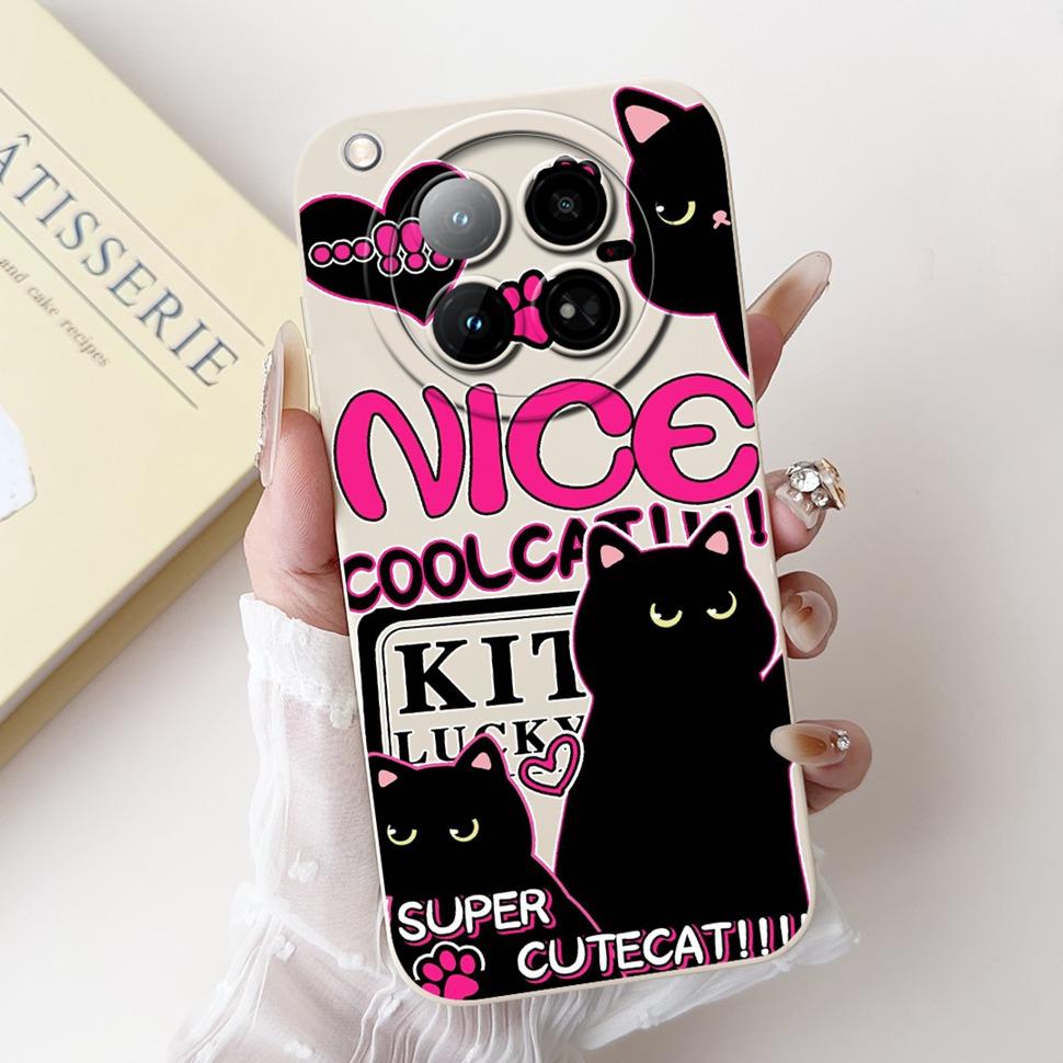Silicone Case For Infinix Zero 40 4G Case X6860 Fashion Rabbit Soft TPU Cover For Infinix Zero 40 Zero40 Phone Cases Back Cover