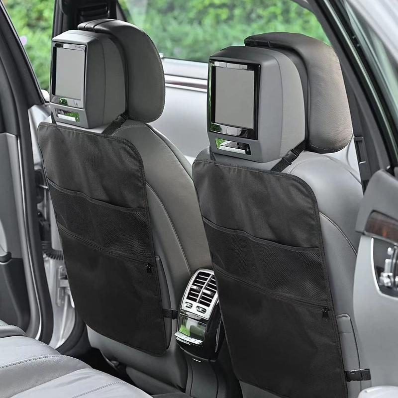 1Pcs Polyester Automotive Seat Covers Car Seat Back Kick Protectors Protection From Dirt And Mud Fit For Most Vehicles