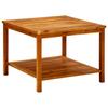 Day and Night - Day and Night Solid Acacia Wood Coffee Table 60x60x45 Cm