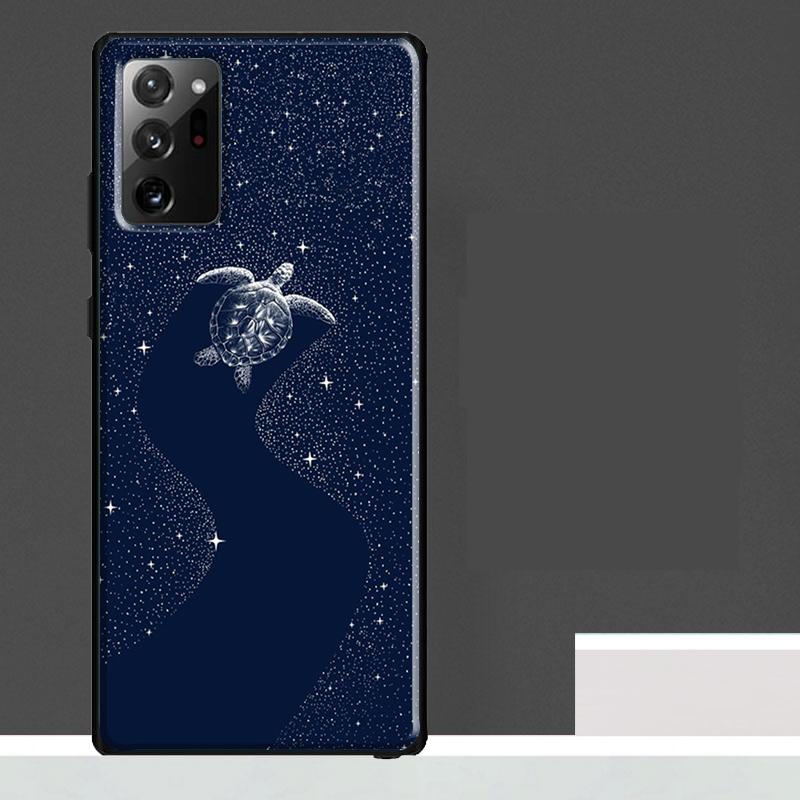 Starry Orca Whale Shark Case For Samsung Galaxy S24 Ultra S23 S22 S21 S25 Ultra S9 S10 S20 Plus S25 FE Phone Cover