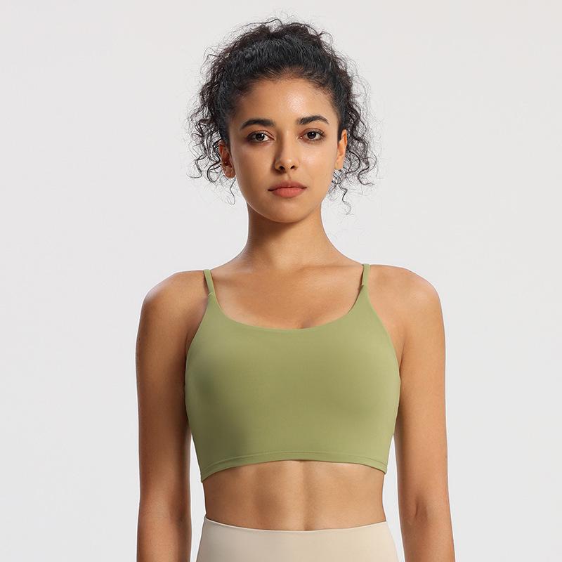 Backless Sports Bra & Quick-Dry Yoga Pants Set L