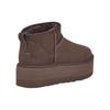 UGG  Classic Ultra Mini Platform Boot Burnt Cedar Women Sneakers Brown 1135092-BCDR