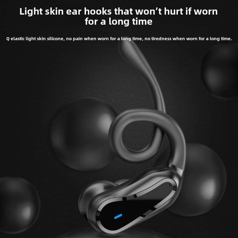 Casque Bluetooth Tws Étanche à Réduction de Bruit à Oreillette Suspendue Tactile Empreinte Digitale Smart Étanche IPX7 Casque à Longue Autonomie