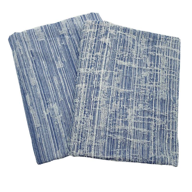 Bamboo Jacquard Washed Denim Fabric By Meters For Clothes Skirts Pants Sewing Fashion Jeans Cloth Needlework Textured Breathable