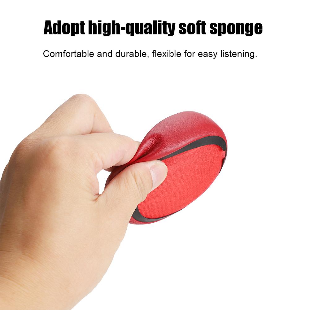 2PCS Earphone Headphone Ear Pad Cover Cushion Replacement for Sony MDR XB950BT (Red)
