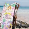 Anime K-Kamisama Kiss Microfiber Blanket Quick Drying Beach Towels Oversized Printing Super Absorbent Pool Towel Blanket