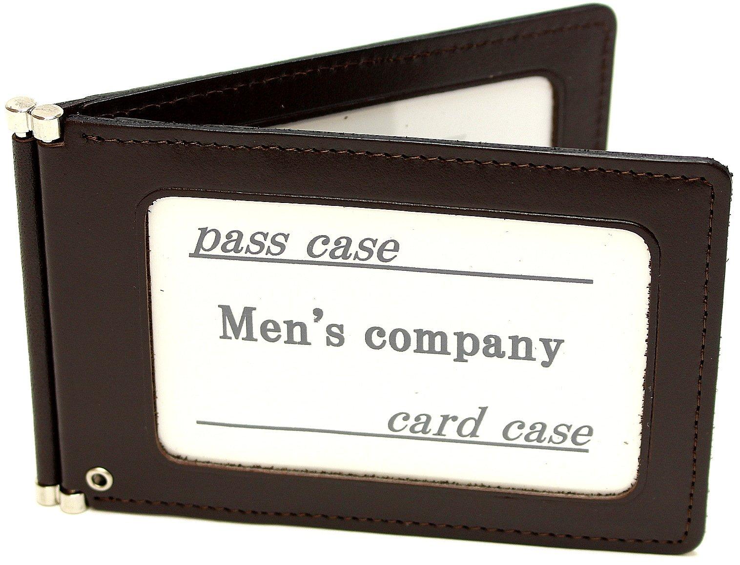 

Commuter Pass Butterfly Specification Made in Japan Genuine Leather [Men s Company] (Dark Brown) темно-коричневого кольору