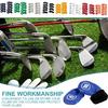9Pcs Golfs Club Head Cover Fit Most Brands Golfs PU Leathers Iron Waterproof Golfs Club Headcover Golfs Iron Head Cover