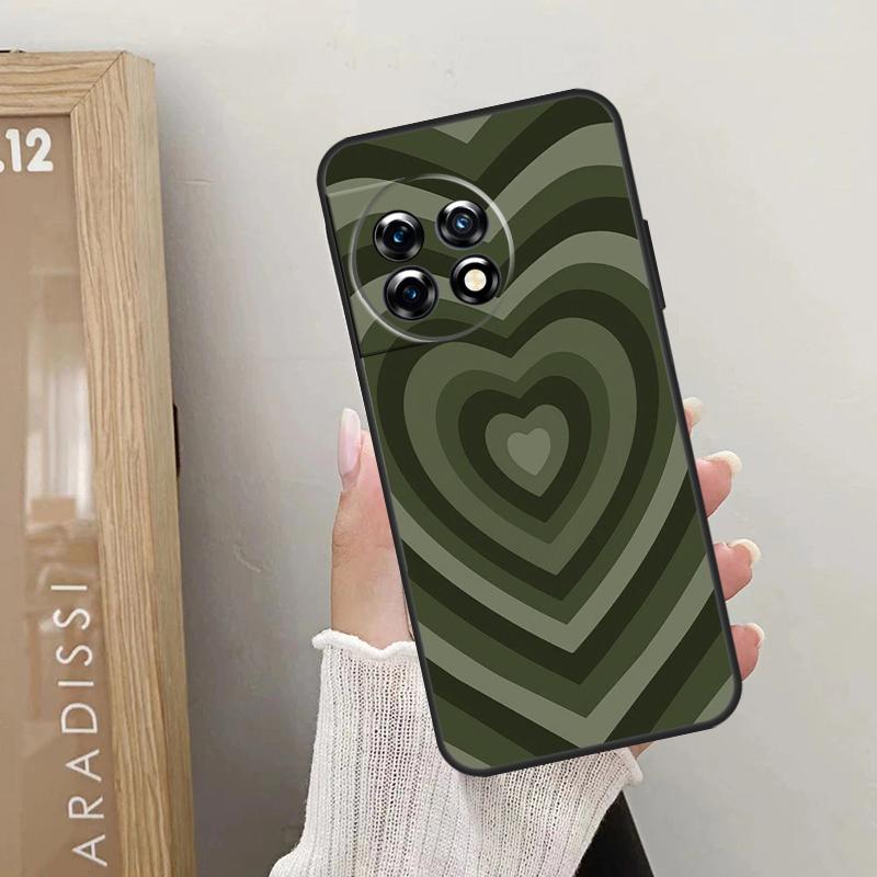 Colorful Heart Circle Love Case For OnePlus Nord CE 5 3 4 Lite N20 N30 OnePlus 13T 10T 8T 11 12 13 15 R 9 10 Pro Cover
