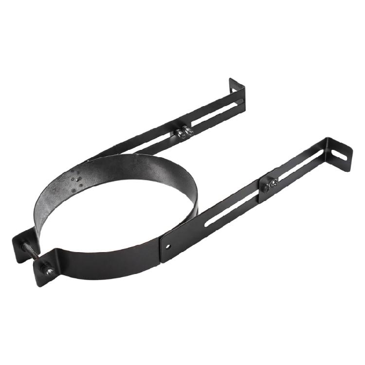 Multipurpose Chimney Pipe Clamps Pipe Bracket Chimney Pipe Holder Adjustable Stainless Steel Wall Support