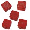 Iron Tarot Card Storage Case Portable Tarot Cards Box Astrologys Divination Storage Case Portable Playing Card Container