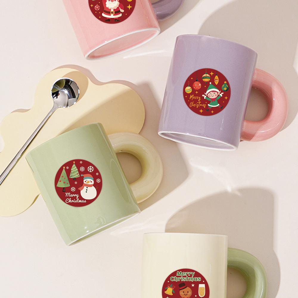 500 Christmas Envelope Gift Sealing Sticker Roll –  Cross-border Design