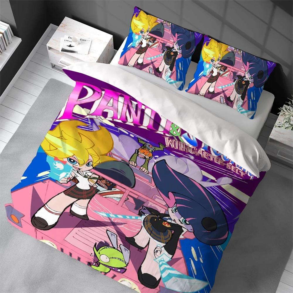 Panty and Stocking with Garterbelt Bedding Set Duvet Cover Pillowcase 2/3 Piece Set Student Dormitory Gift Boys Girls Twin Queen