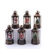 Luminous Hexagonal Rotating Snow Globe Lantern Music Box - Christmas Gift for Children