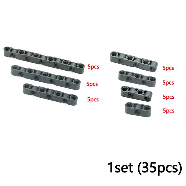 Creative Building Blocks MOC Technical Liftarm Thick Beam Modified Bent Brick Educational 39793 39790 32348 Construction Toys