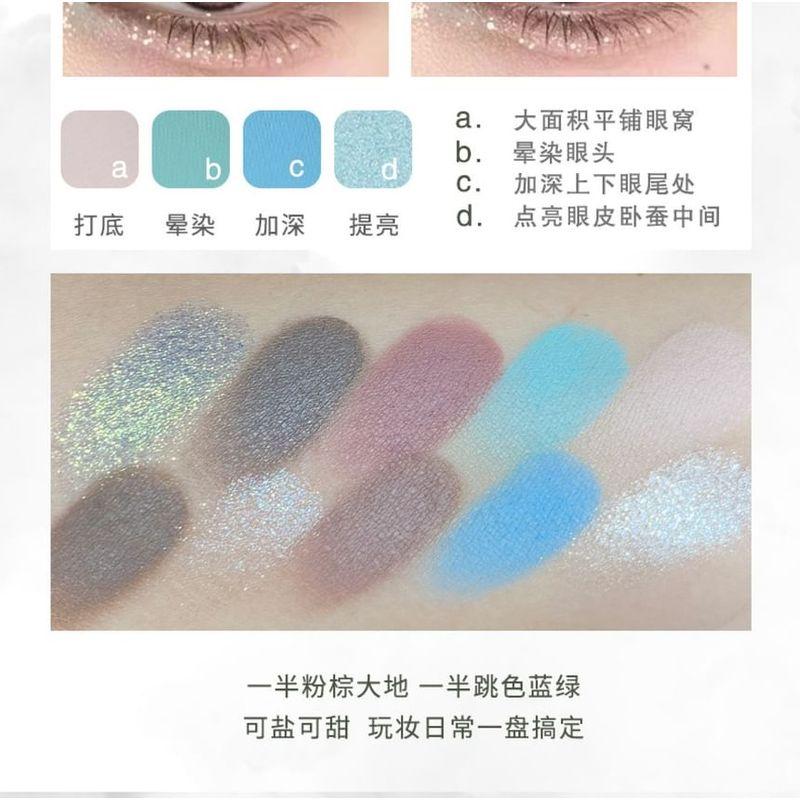 SHEDELLA - Dreamy Eyeshadow Palette - A set of colours