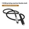 Rotary Grinder Tool 110CM Flex Shaft Extension Cord Cable Universal Electric Grinding Flexible Shaft Engraving Dremel Accessorie