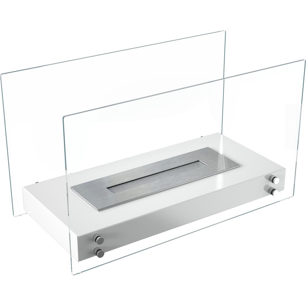 Bioethanol-Tischkamin HOTEL TÜV weiß