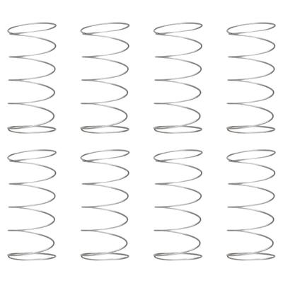 8pcs High Performances Flush Control Spring Easy Installation Toilet Tanks Press Spring Set for Renters and Homeowners