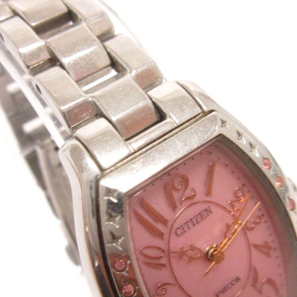 CITIZEN Wicca Analog Watch Pink Dial Watch Eco-Drive E031-S049300 GY99 Women's