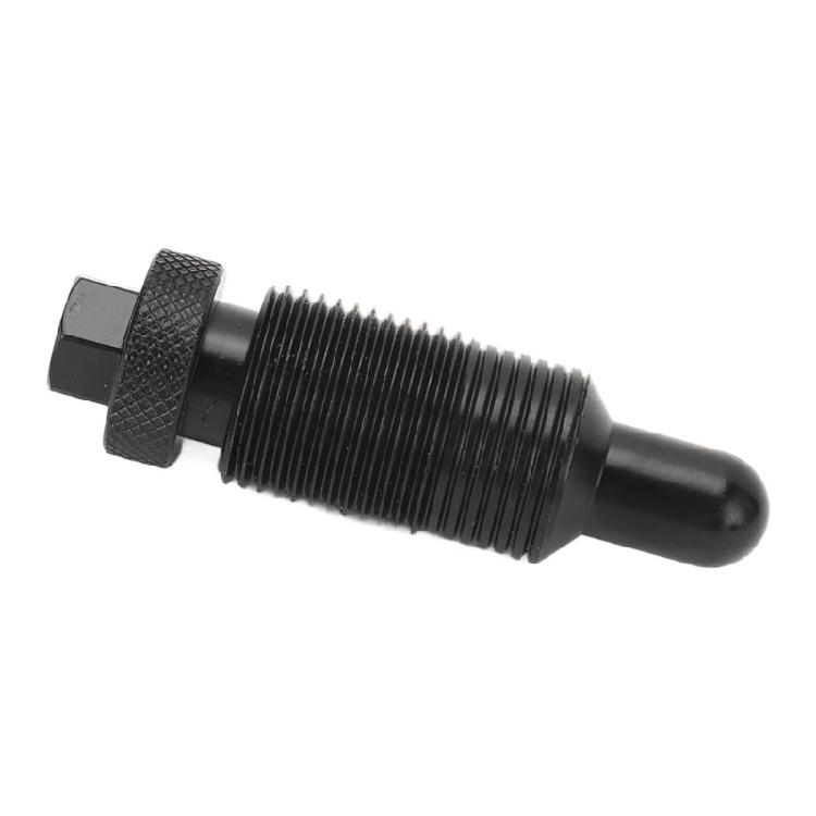 Metal Positioning Tool T40237 for Timing Service Alignment, Rounded Tip Entry, and Threaded Locking Support in Workshop Repair Tasks