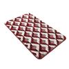Jacquard Bathroom Rug Plush Fluffy Bath Mat