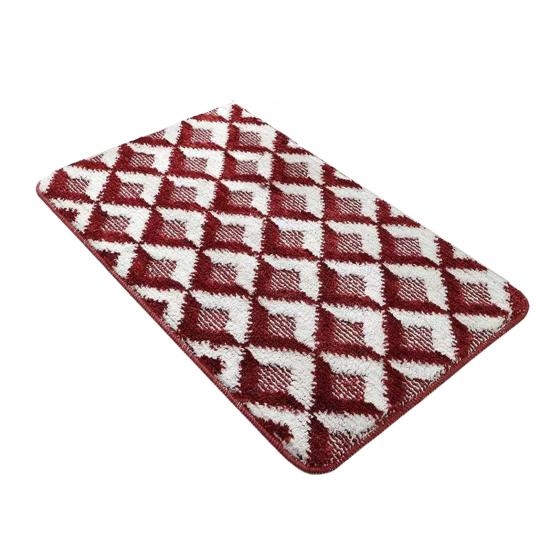 Jacquard Bathroom Rug Plush Fluffy Bath Mat