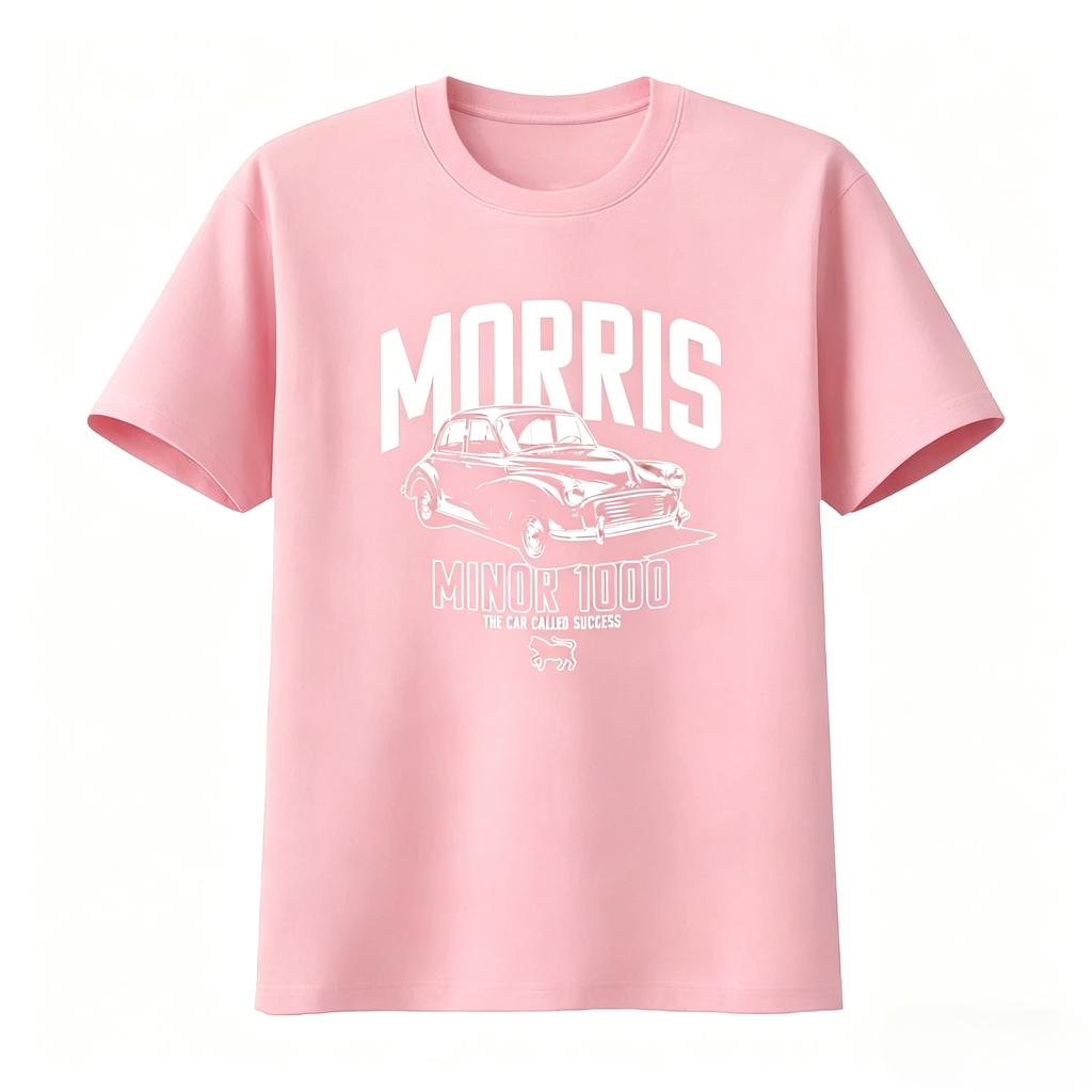 Morris Minor 1000 TShirt for Classic Car Design Stylish TShirt Unisexs Clothing and Womens Clothing 2026 Summer New T Shirt