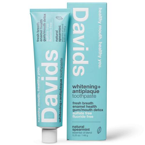 

DAVIDS Natural Toothpaste Made in the USA, Spearmint