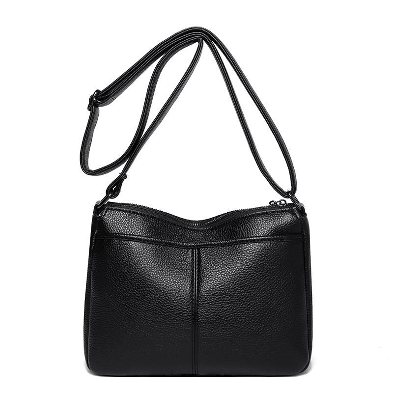Borsa a Spalla PU da Donna Borsa per Madre di Mezza Età Borsa a Tracolla di Grande Capacità