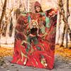 Buffy Flannel Blanket Soft Warm All-Season Throw, Design for Camping, Car Travel, Hiking Sofa, Bed, Office Perfect Gift for Parties